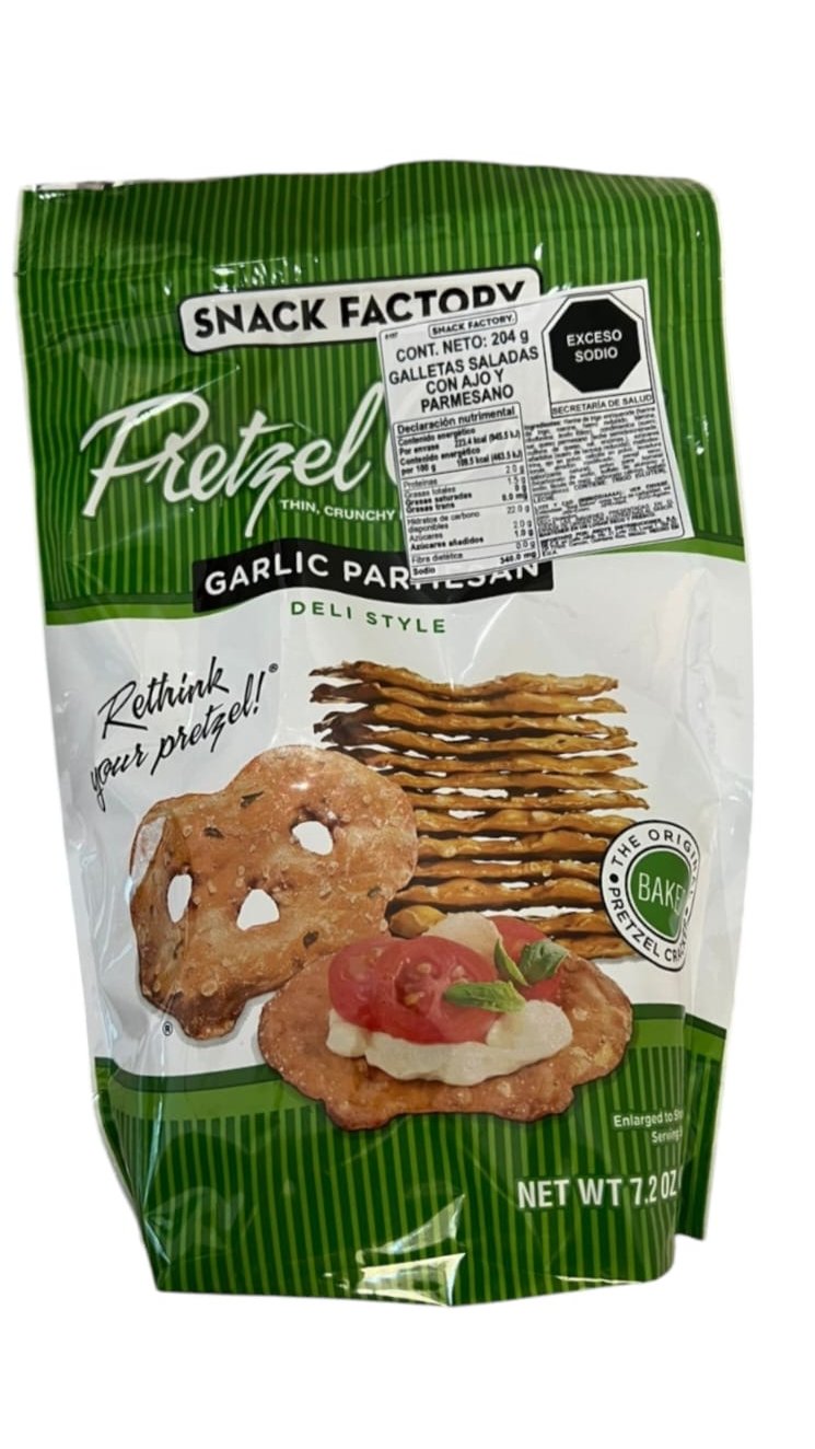 Pretzel Garlic Parmesan