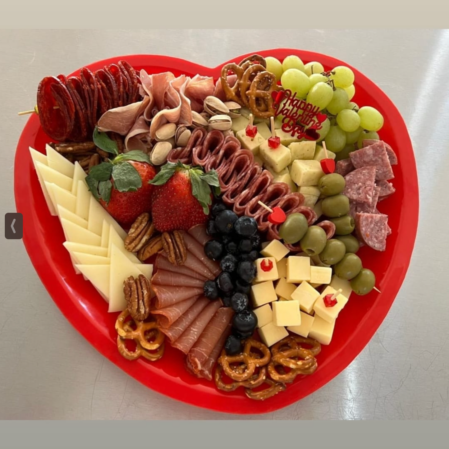 Platos San Valentin desde $500
