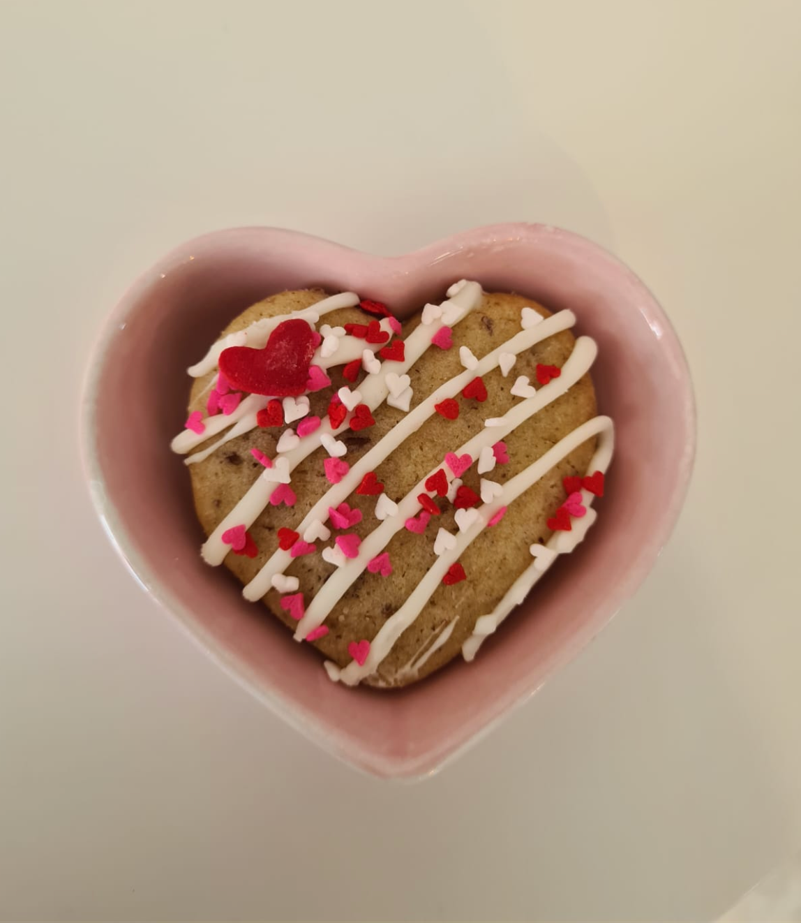 Bowl de Corazón con Galleta