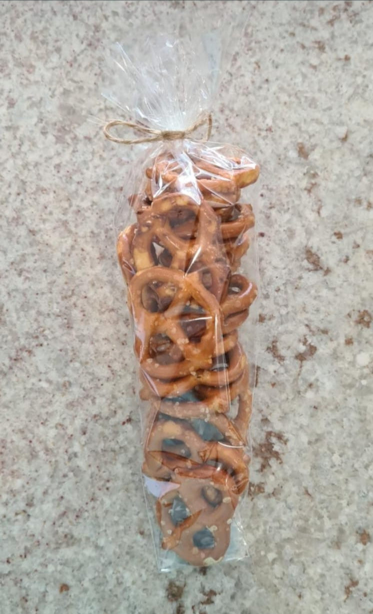 Extra cono con pretzels