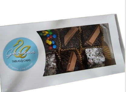 Caja con 8 Brownies